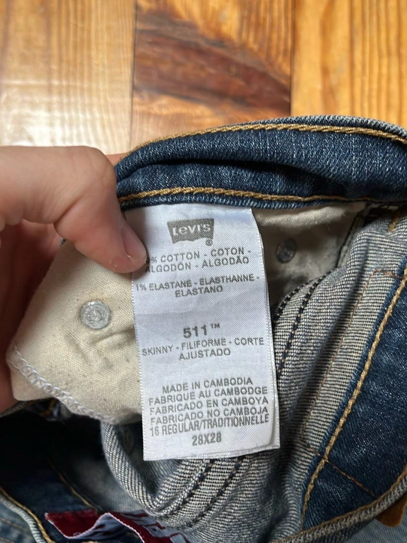 đź›’Jeans Levi's 511 W28 L28đź›’