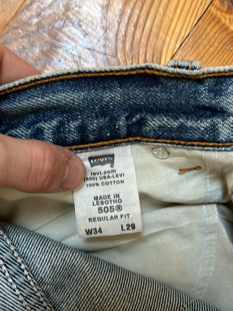 đź›’Jeans Levi's 505 W34 L29đź›’