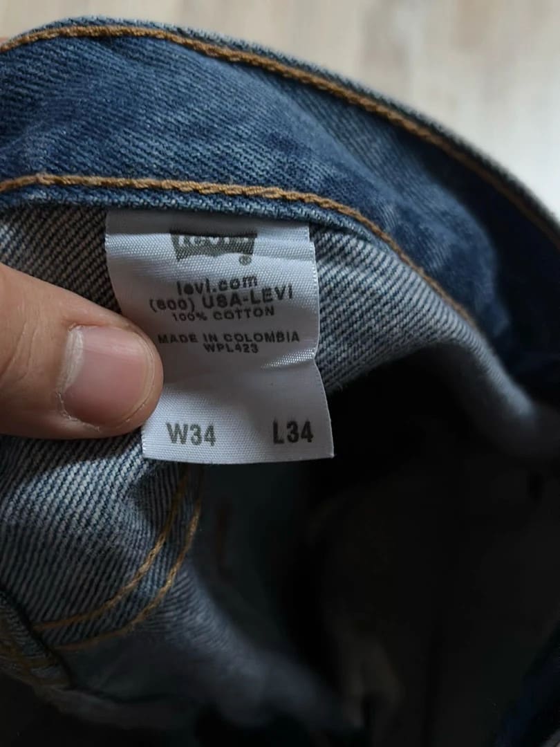 đź›’Jeans Levi's 501 W34 L34đź›’