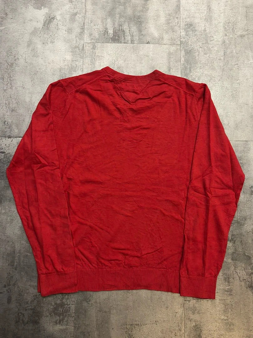 đź›’Pull Tommy Hilfiger XL rouge vifđź›’