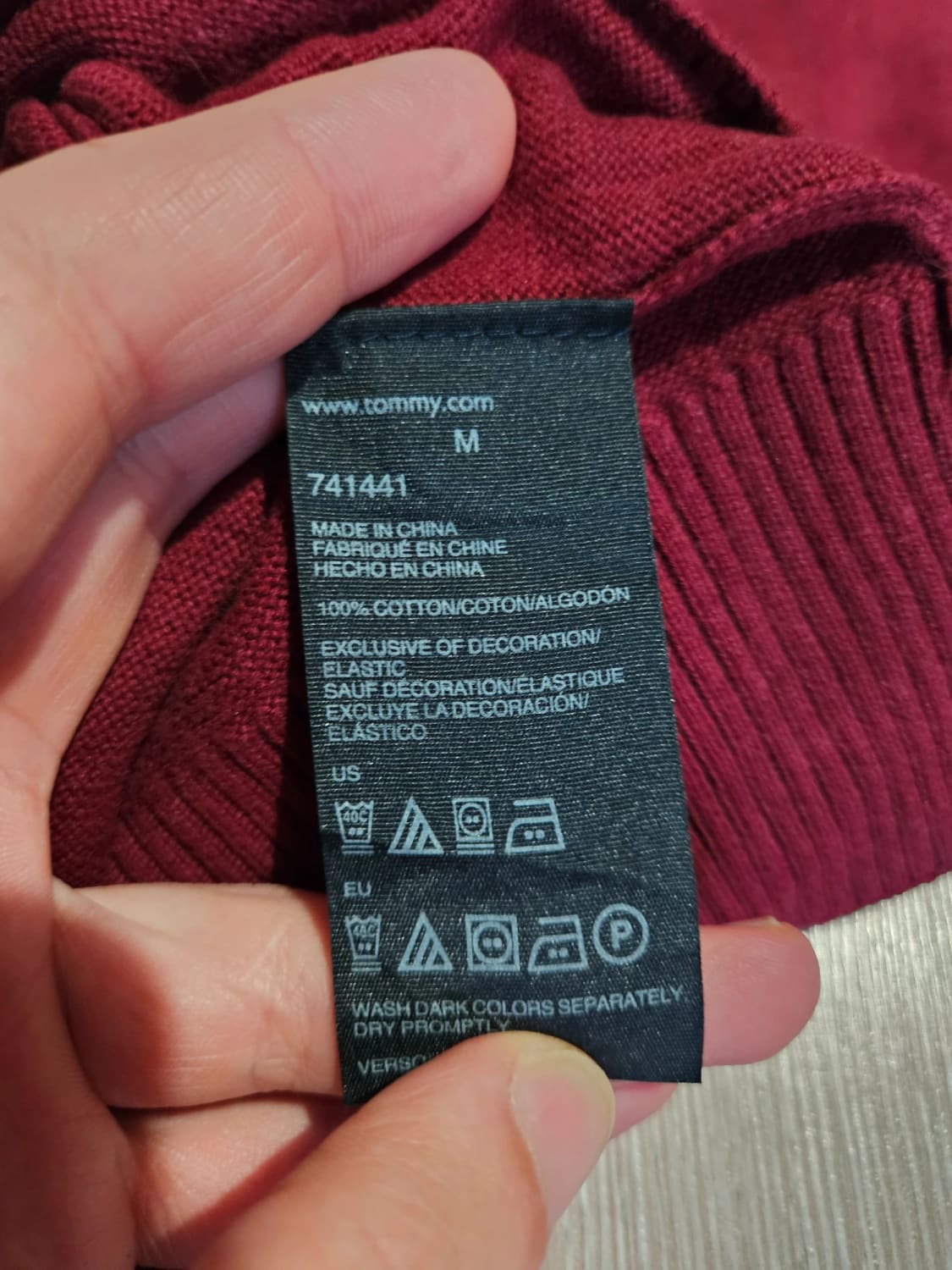 đź›’Pull Tommy Hilfiger Taille Mđź›’