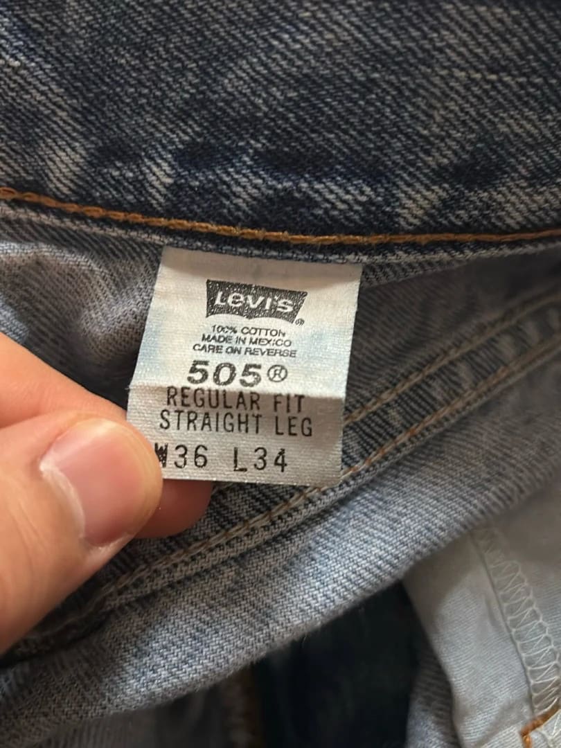 đź›’Jeans Levi's 505 W36 L34đź›’