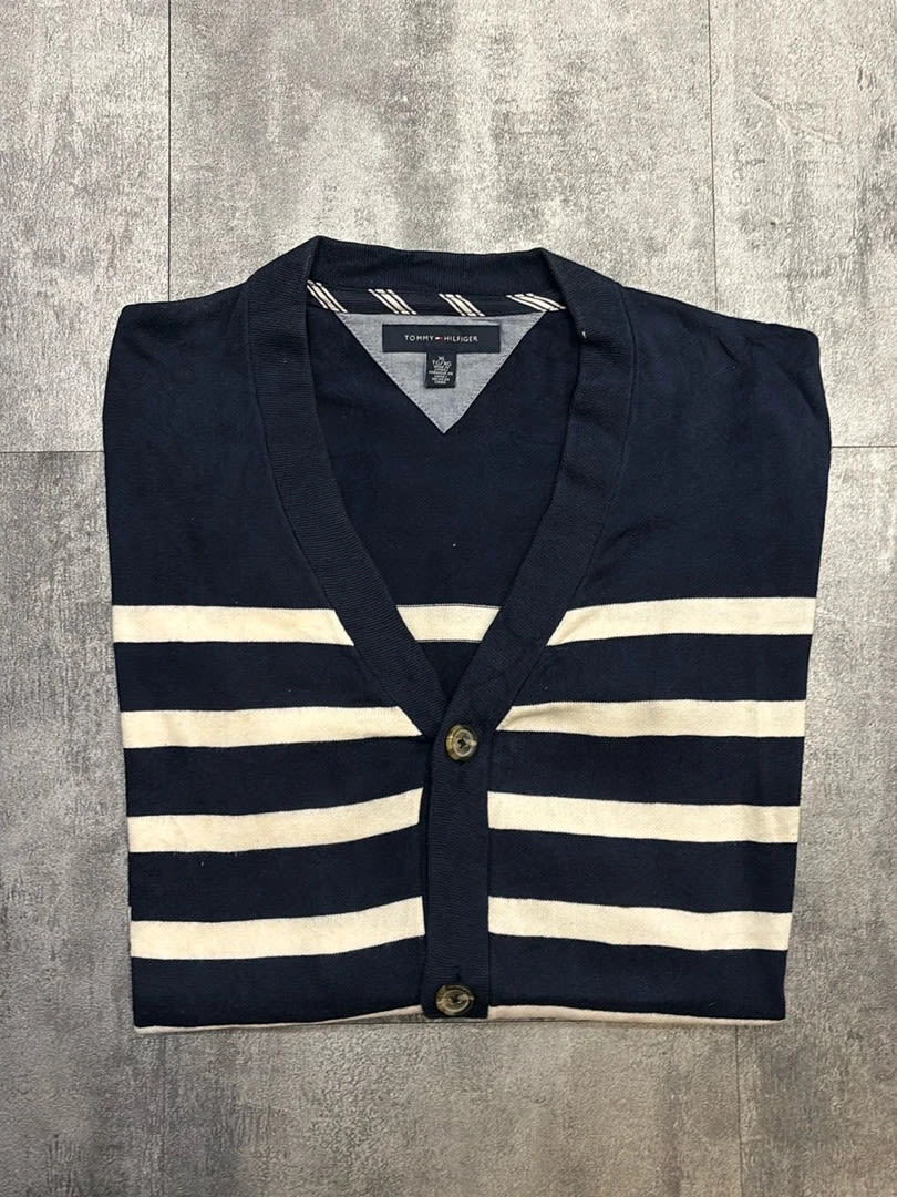 🛒Gilet rayé Tommy Hilfiger XL🛒
