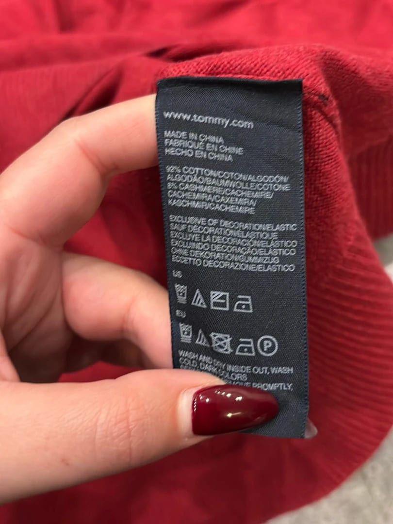 đź›’Pull Tommy Hilfiger Rouge XXLđź›’