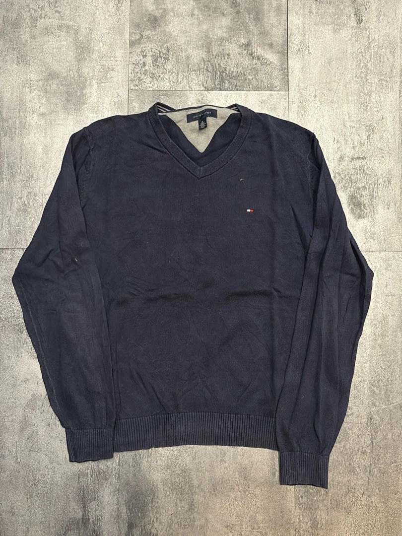 đź›’Pull Tommy Hilfiger Bleu Marine Taille Mđź›’
