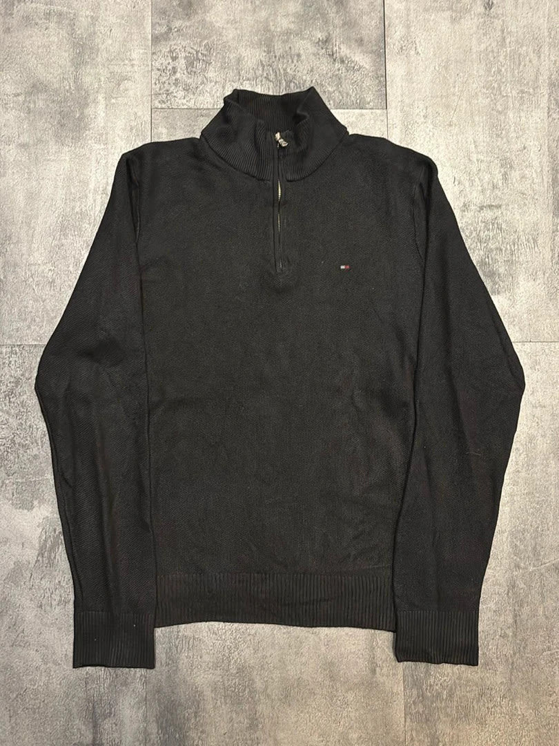 🛒Pull Tommy Hilfiger Taille M Noir Zippé🛒