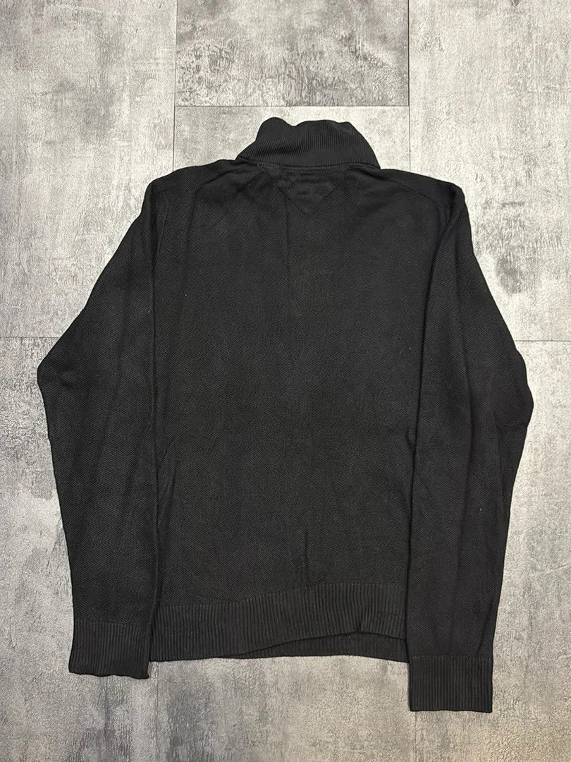 🛒Pull Tommy Hilfiger Taille M Noir Zippé🛒
