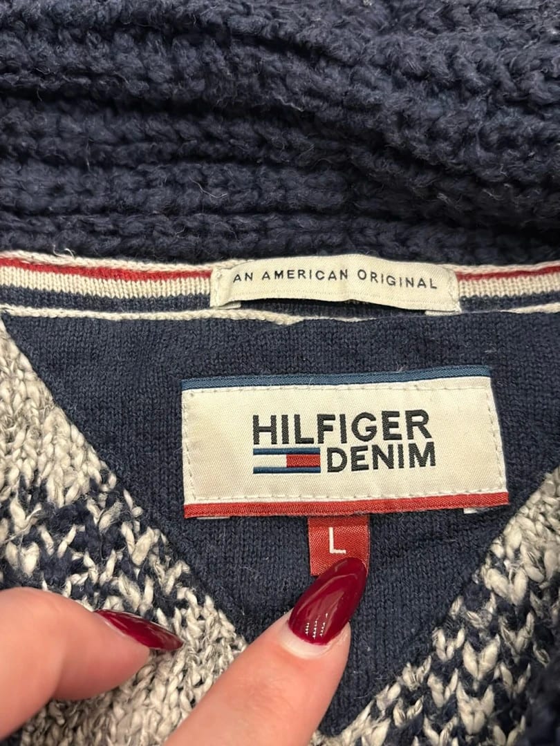 đź›’Pull Hilfiger Denim Taille Lđź›’