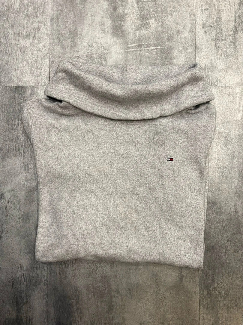 🛒Pull Tommy Hilfiger Gris Col Roulé Taille L🛒