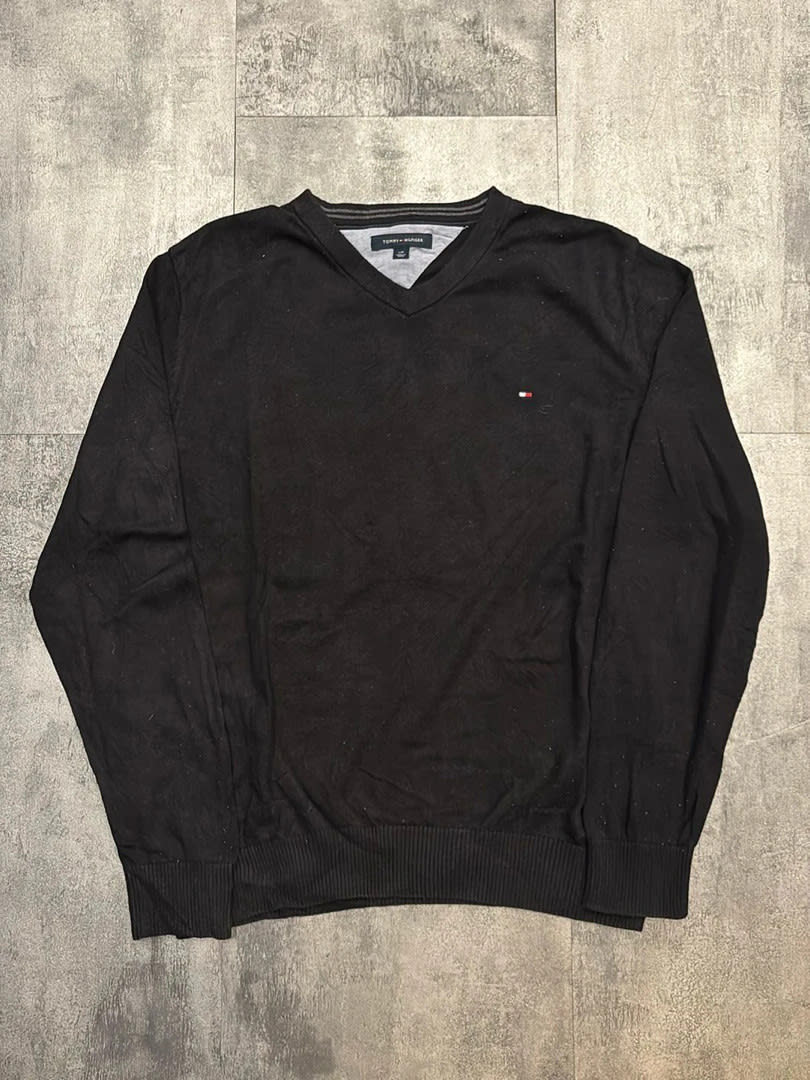 đź›’Pull Tommy Hilfiger Noir Taille Lđź›’