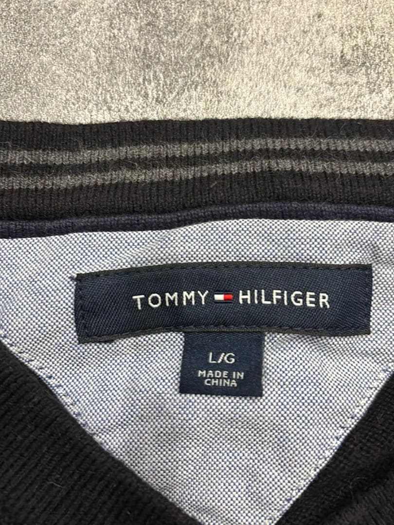 đź›’Pull Tommy Hilfiger Noir Taille Lđź›’