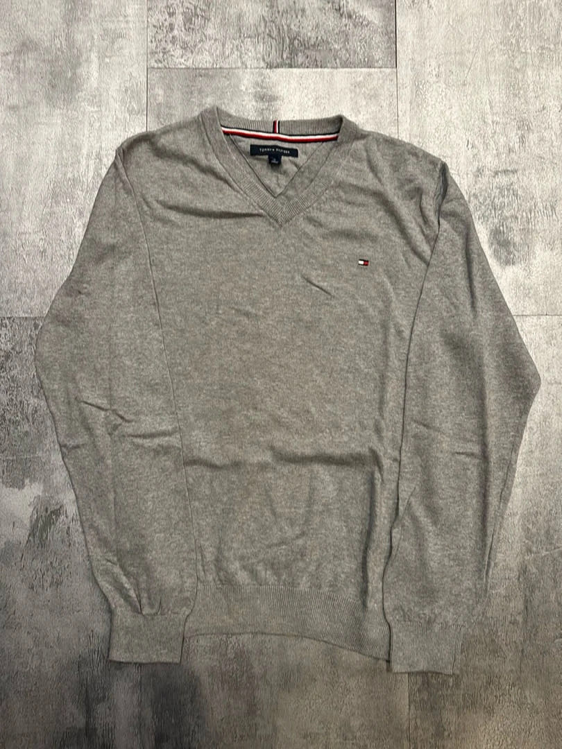 đź›’Pull Tommy Hilfiger Gris Taille Mđź›’