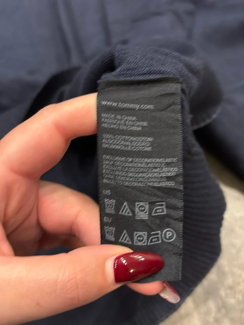 đź›’Pull Tommy Hilfiger Bleu Marine Taille Lđź›’
