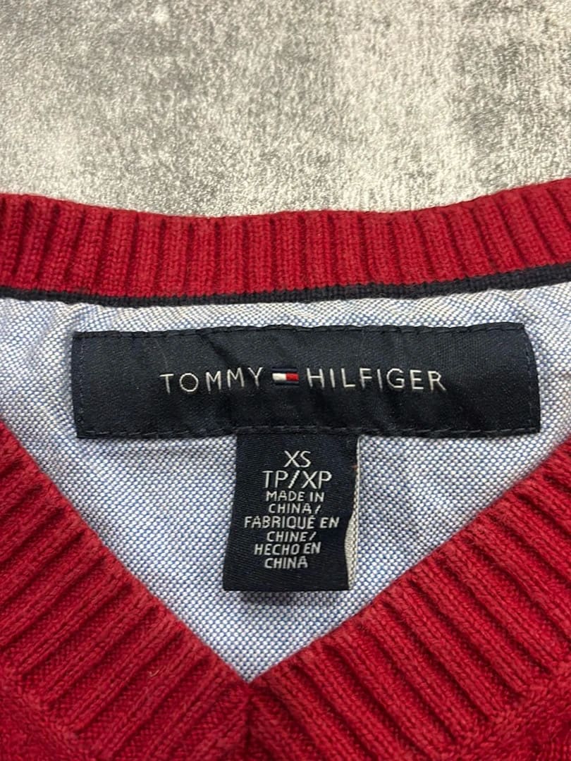 đź›’Pull Tommy Hilfiger Rouge XSđź›’
