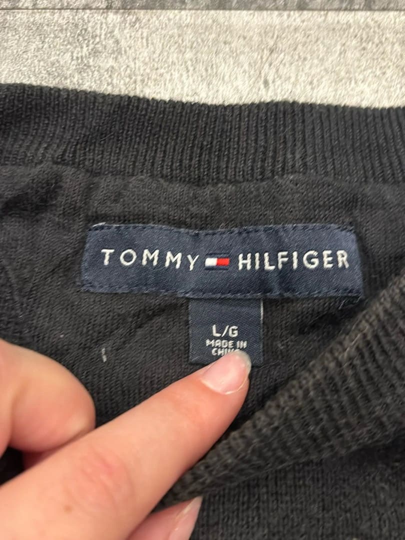 🛒Pull Tommy Hilfiger Rayé L🛒