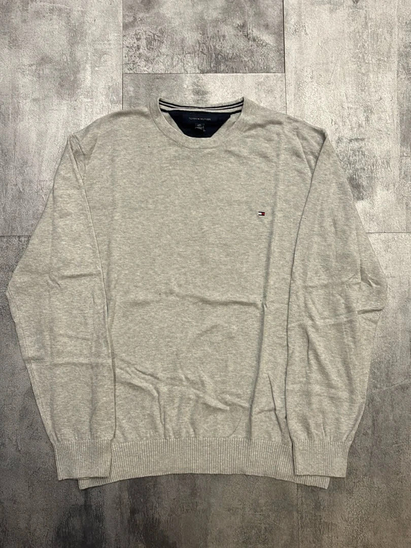 đź›’Pull Tommy Hilfiger Gris Taille Lđź›’