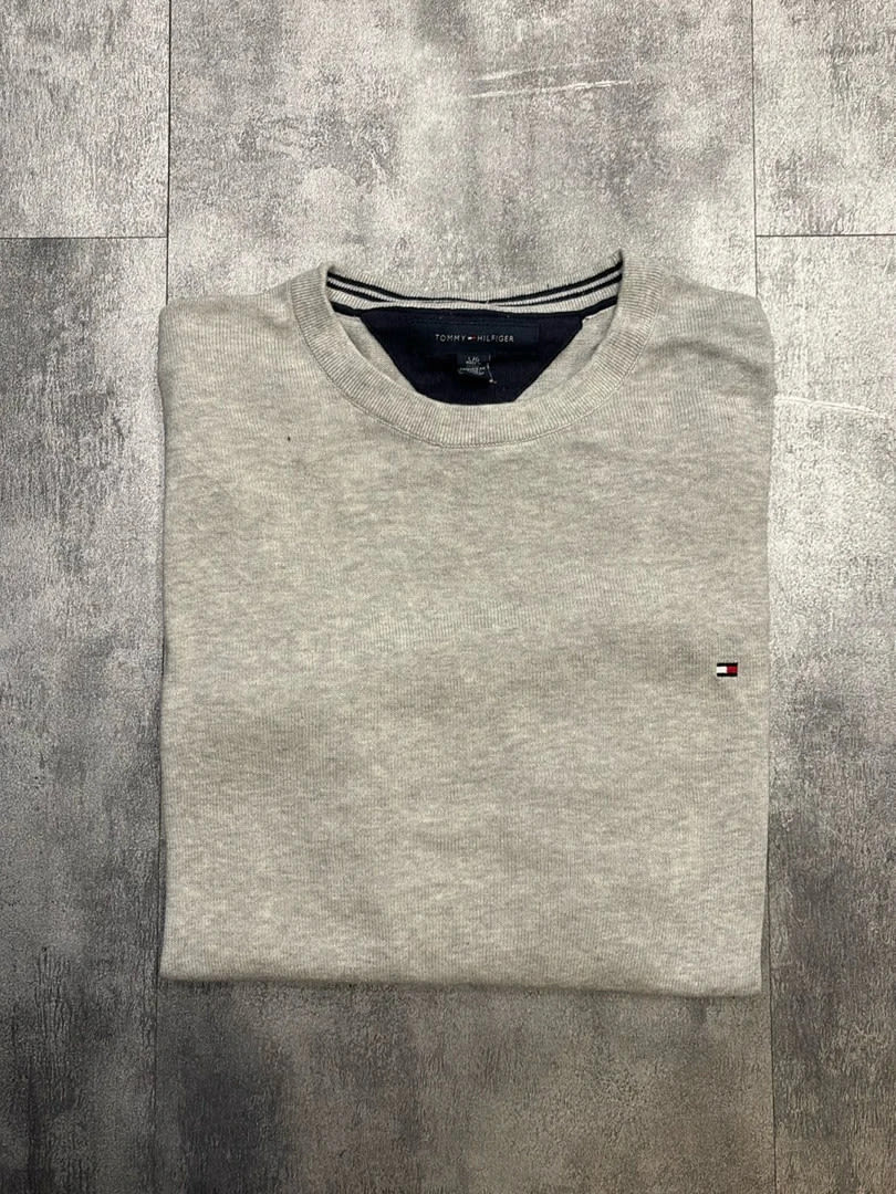 đź›’Pull Tommy Hilfiger Gris Taille Lđź›’
