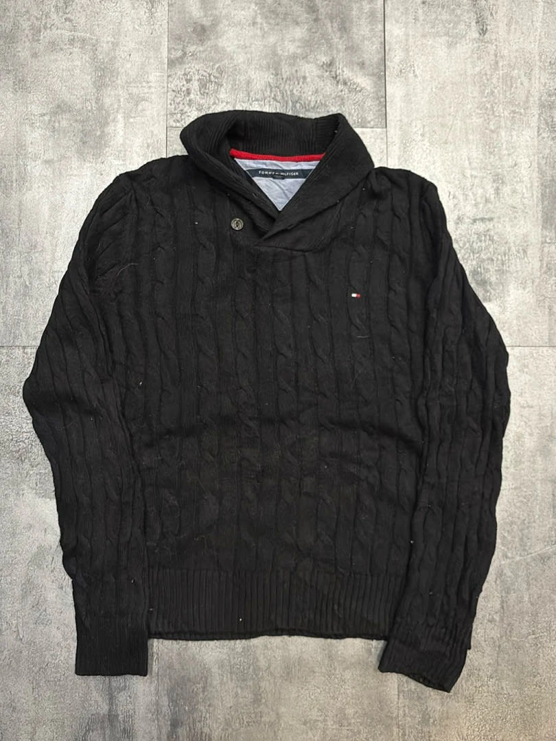 đź›’Pull Tommy Hilfiger Noir Taille Lđź›’