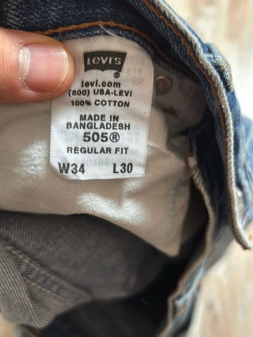 đź›’Jeans Levi's 505 W34 L30đź›’