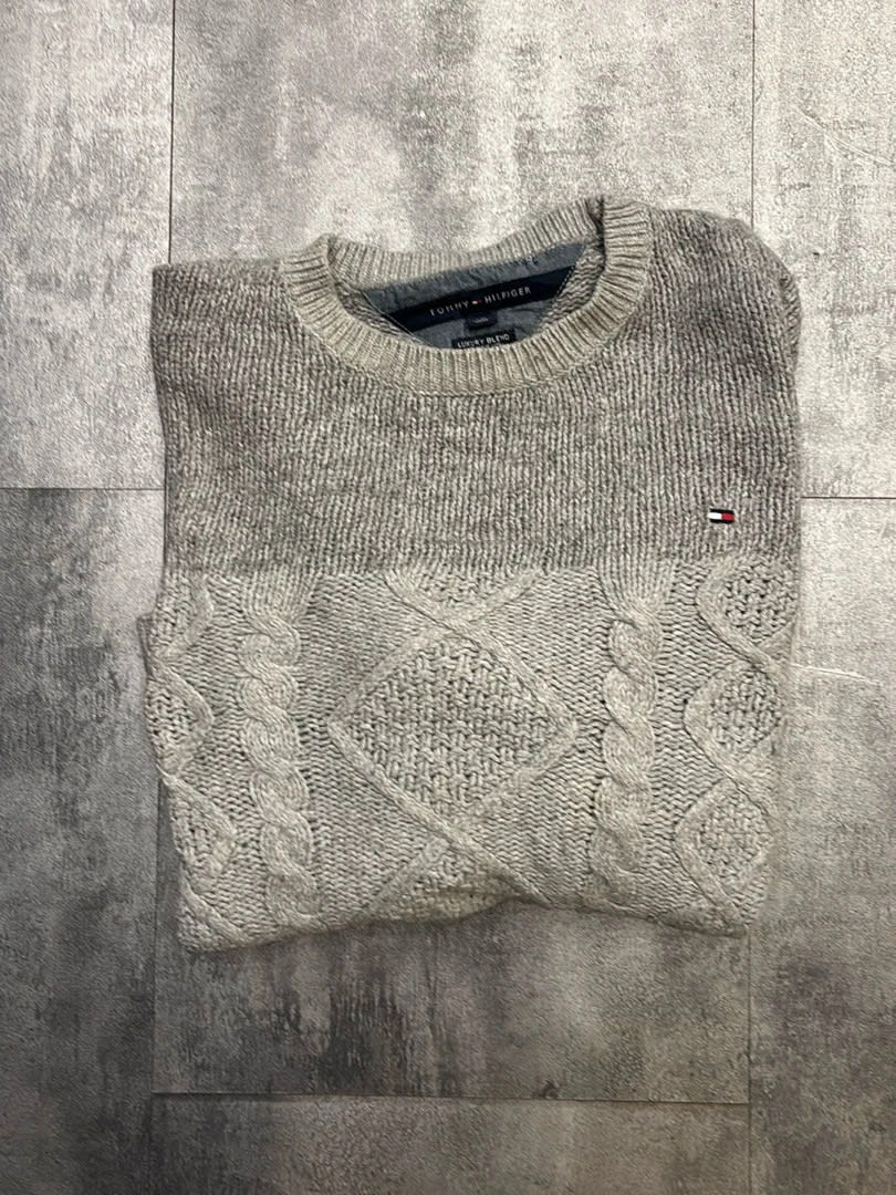 đź›’Pull Tommy Hilfiger Gris Lđź›’