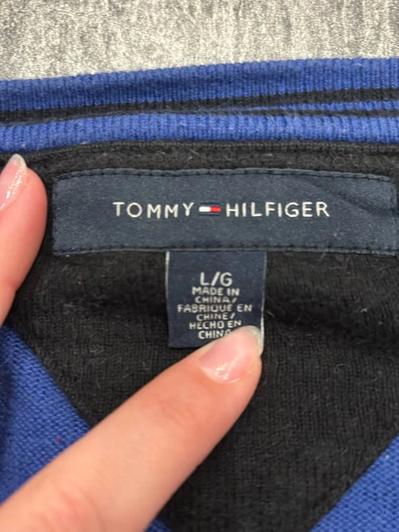 đź›’Pull Tommy Hilfiger Bleu Lđź›’