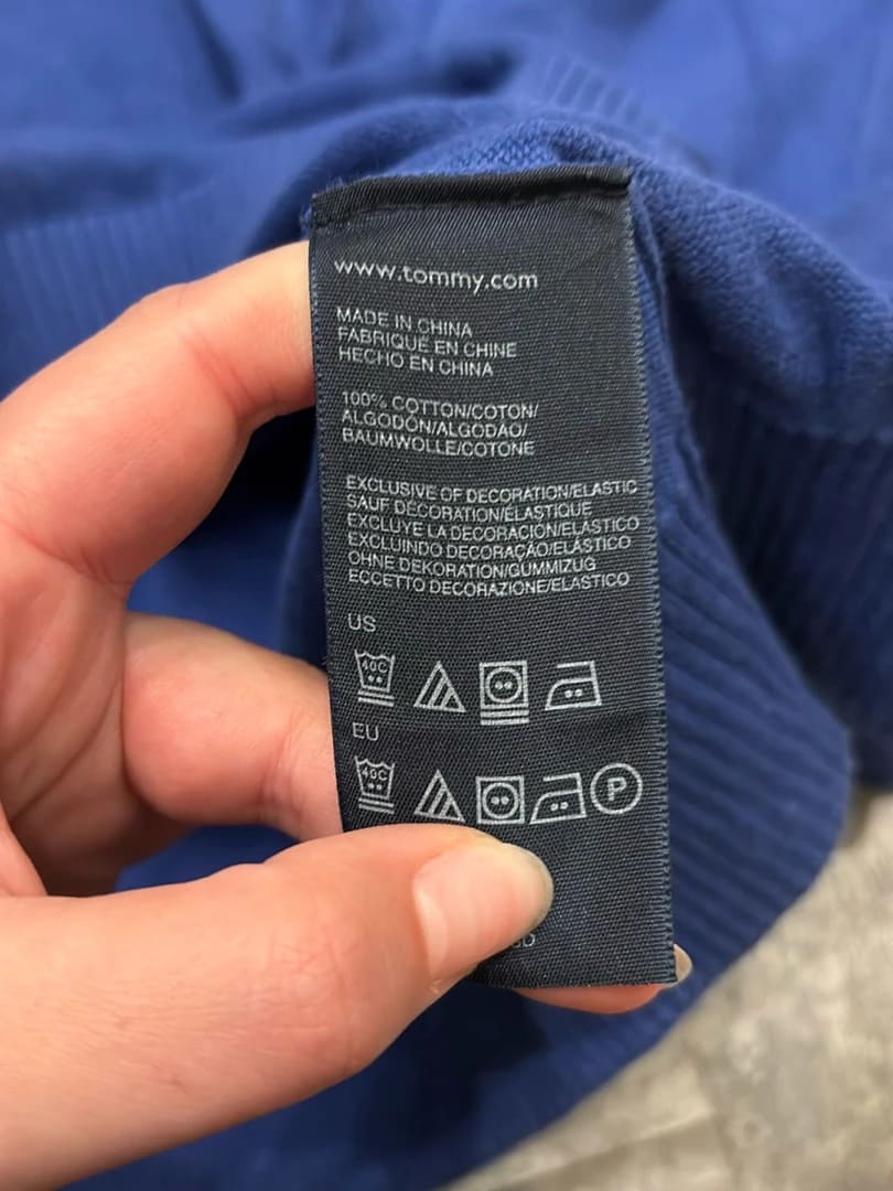 đź›’Pull Tommy Hilfiger Bleu Lđź›’
