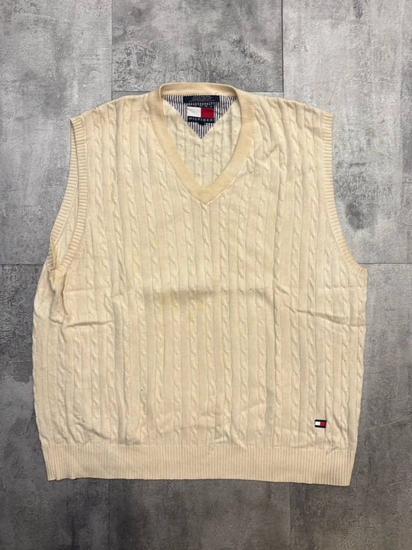 đź›’Pull sans manches Tommy Hilfiger XLđź›’