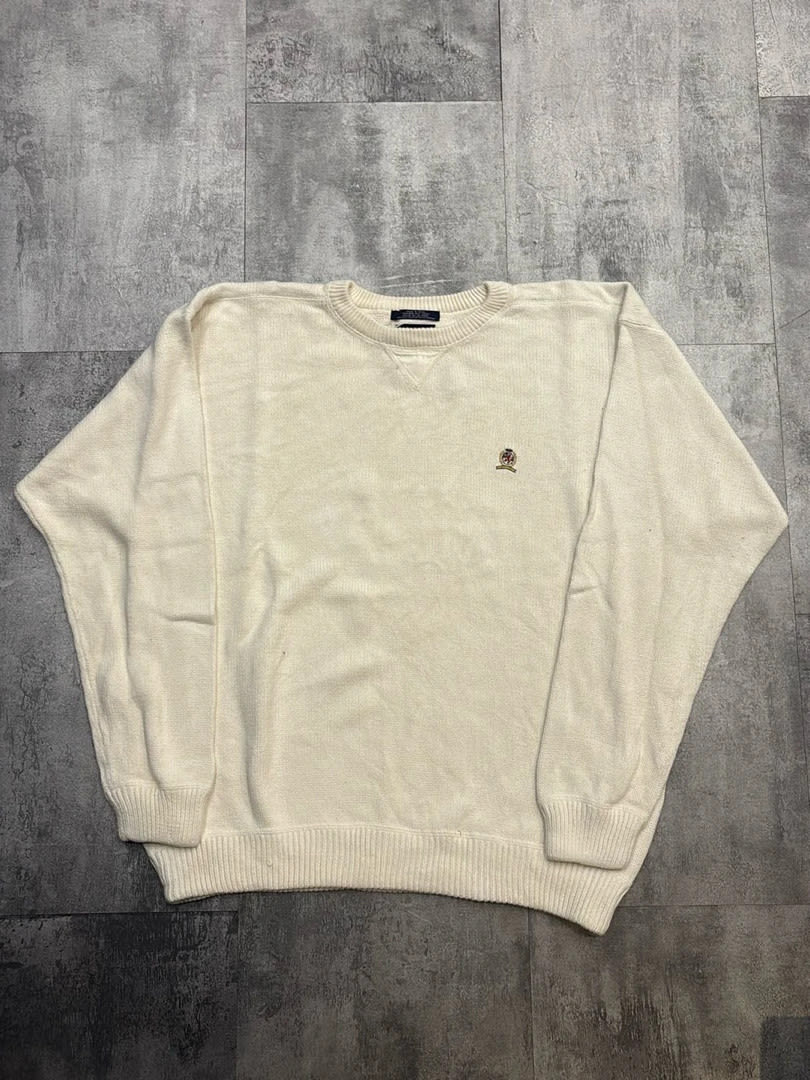 đź›’Pull Tommy Hilfiger Blanc Mđź›’