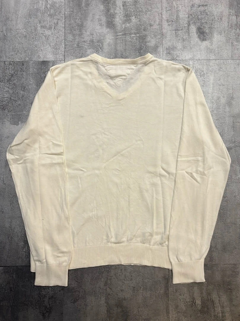 🛒Pull Tommy Hilfiger Crème Taille L🛒