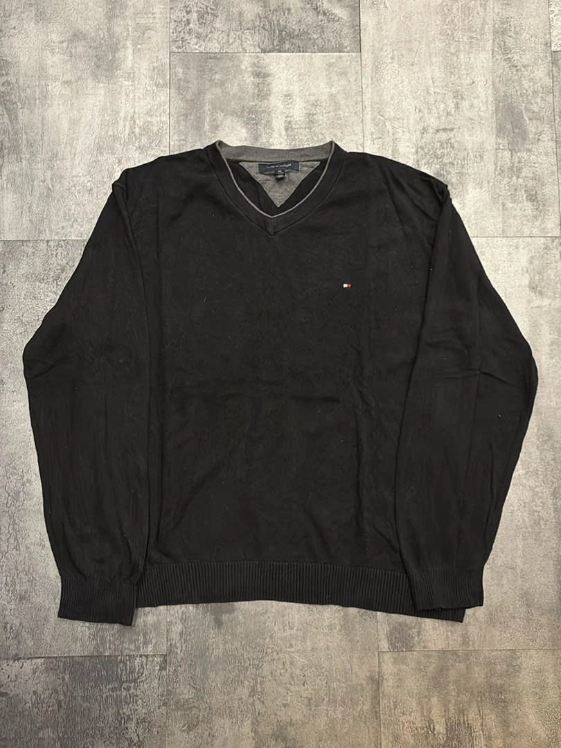 đź›’Pull Tommy Hilfiger Noir Taille XXLđź›’
