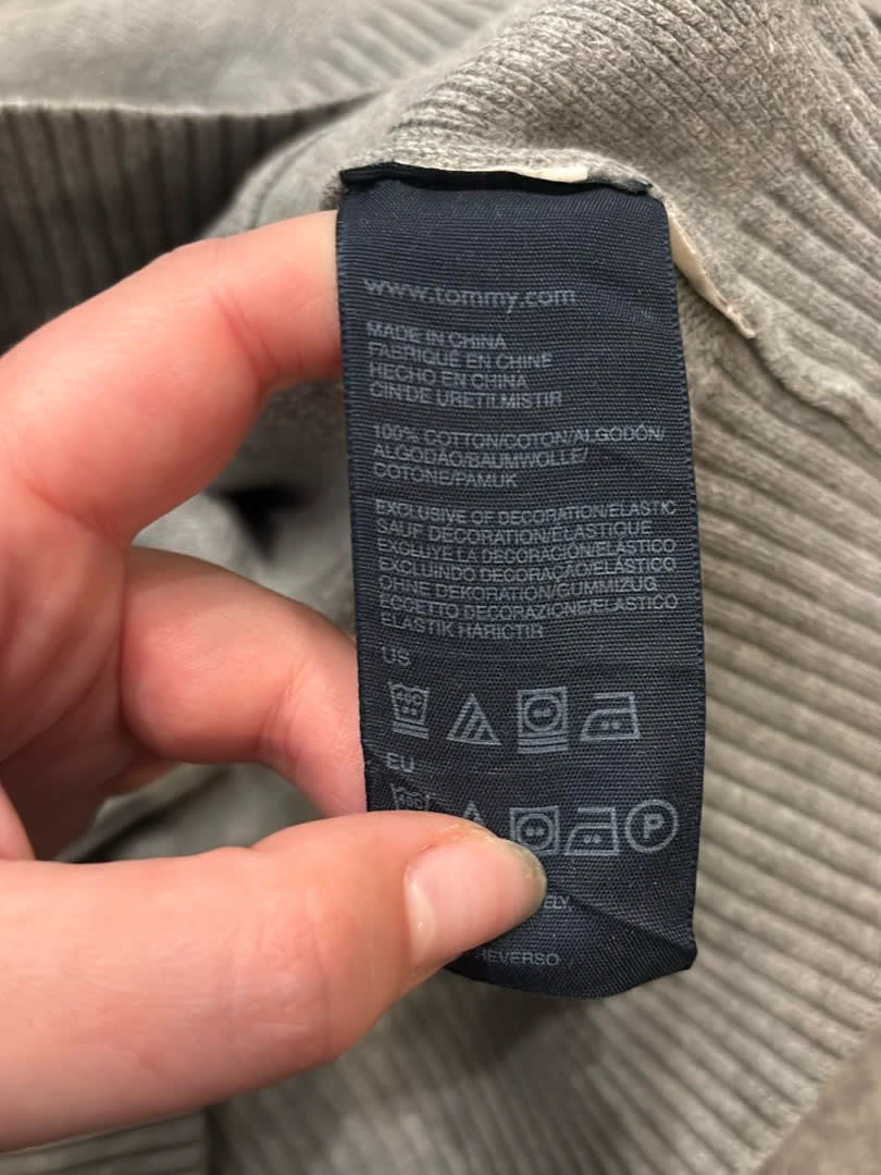 đź›’Pull Tommy Hilfiger Gris Taille XSđź›’