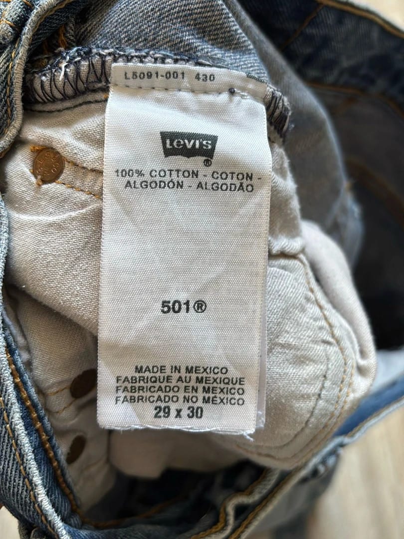 đź›’Jeans Levi's 501 W29 L30đź›’