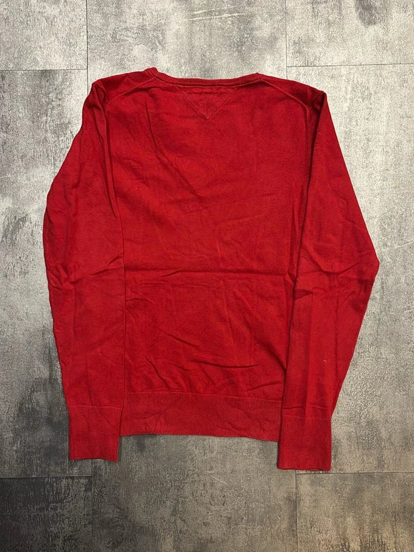 đź›’Pull Tommy Hilfiger Rouge Taille Mđź›’
