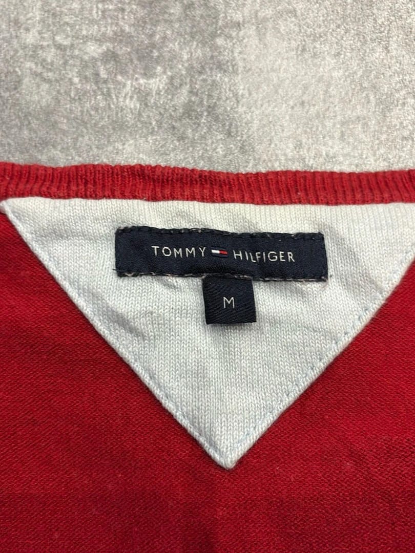 đź›’Pull Tommy Hilfiger Rouge Taille Mđź›’
