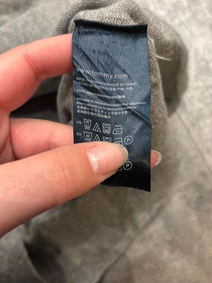 đź›’Pull Tommy Hilfiger S Gris đź›’