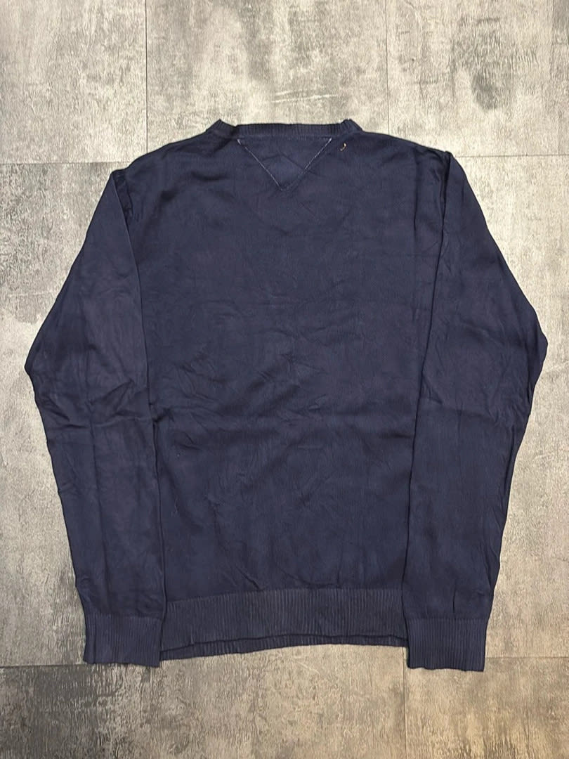 đź›’Pull Tommy Hilfiger Bleu Marine Taille Lđź›’