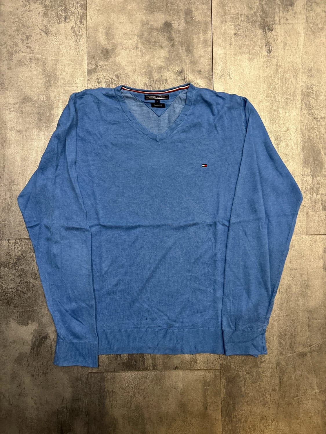 đź›’Pull Tommy Hilfiger Bleu Ciel M đź›’