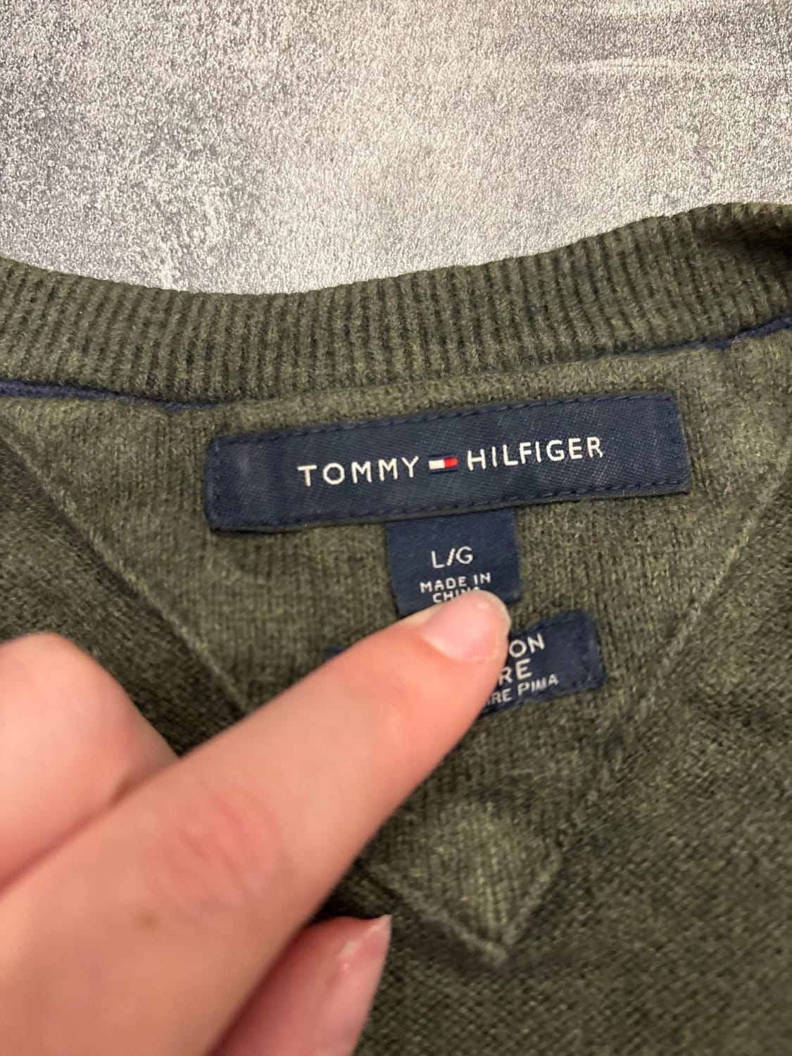 đź›’Pull Tommy Hilfiger Taille Lđź›’