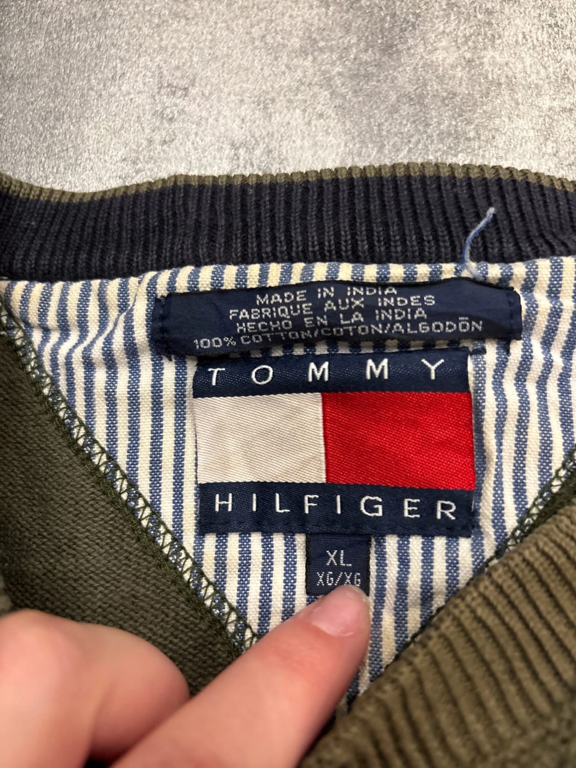 đź›’Pull Tommy Hilfiger XL Kakiđź›’