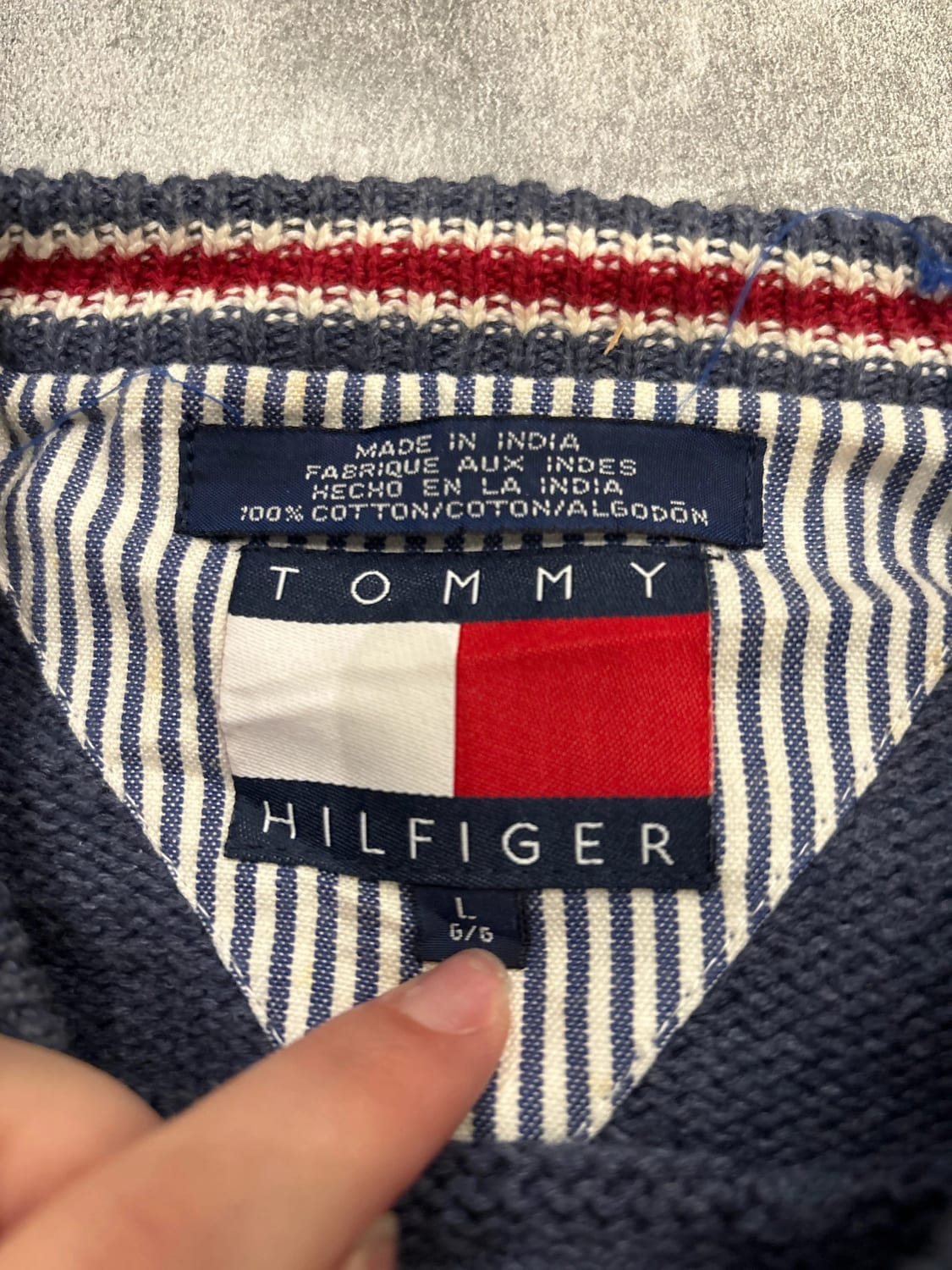 đź›’Pull Tommy Hilfiger Taille Lđź›’
