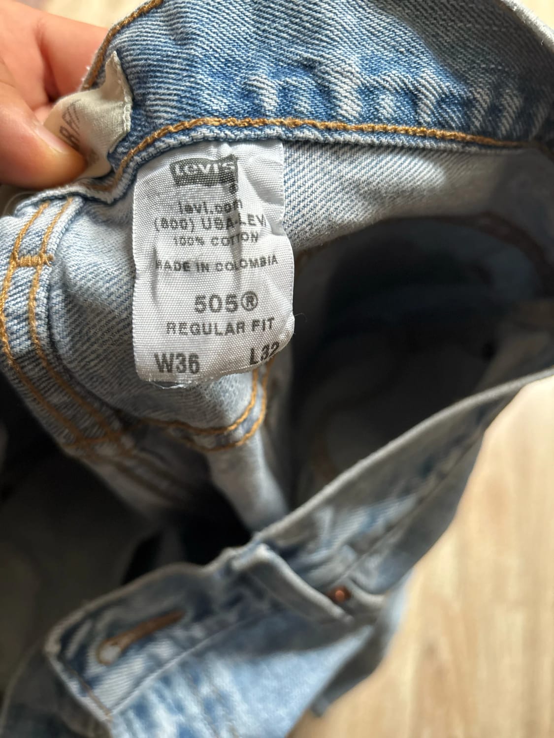 đź›’Jeans Levi's 505 W36 L32đź›’