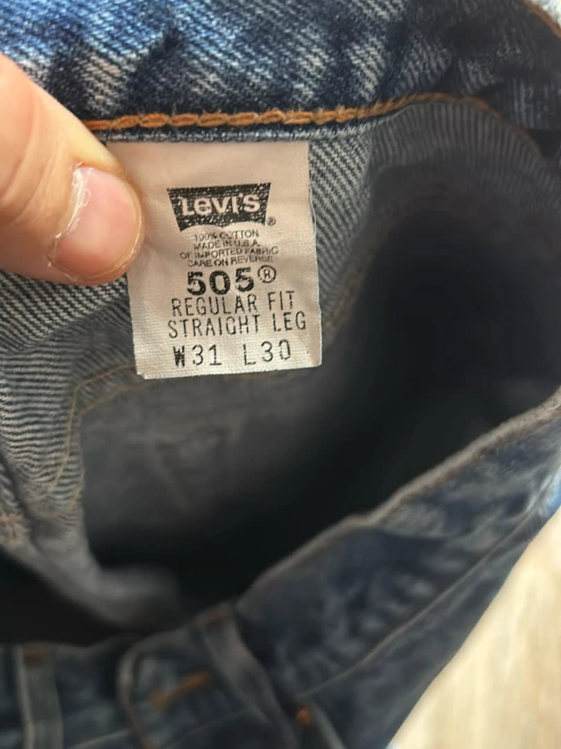 đź›’Jeans Levi's 505 W31 L30đź›’