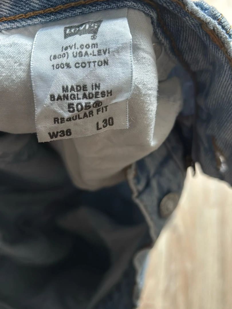 đź›’Jeans Levi's 505 W36 L30đź›’