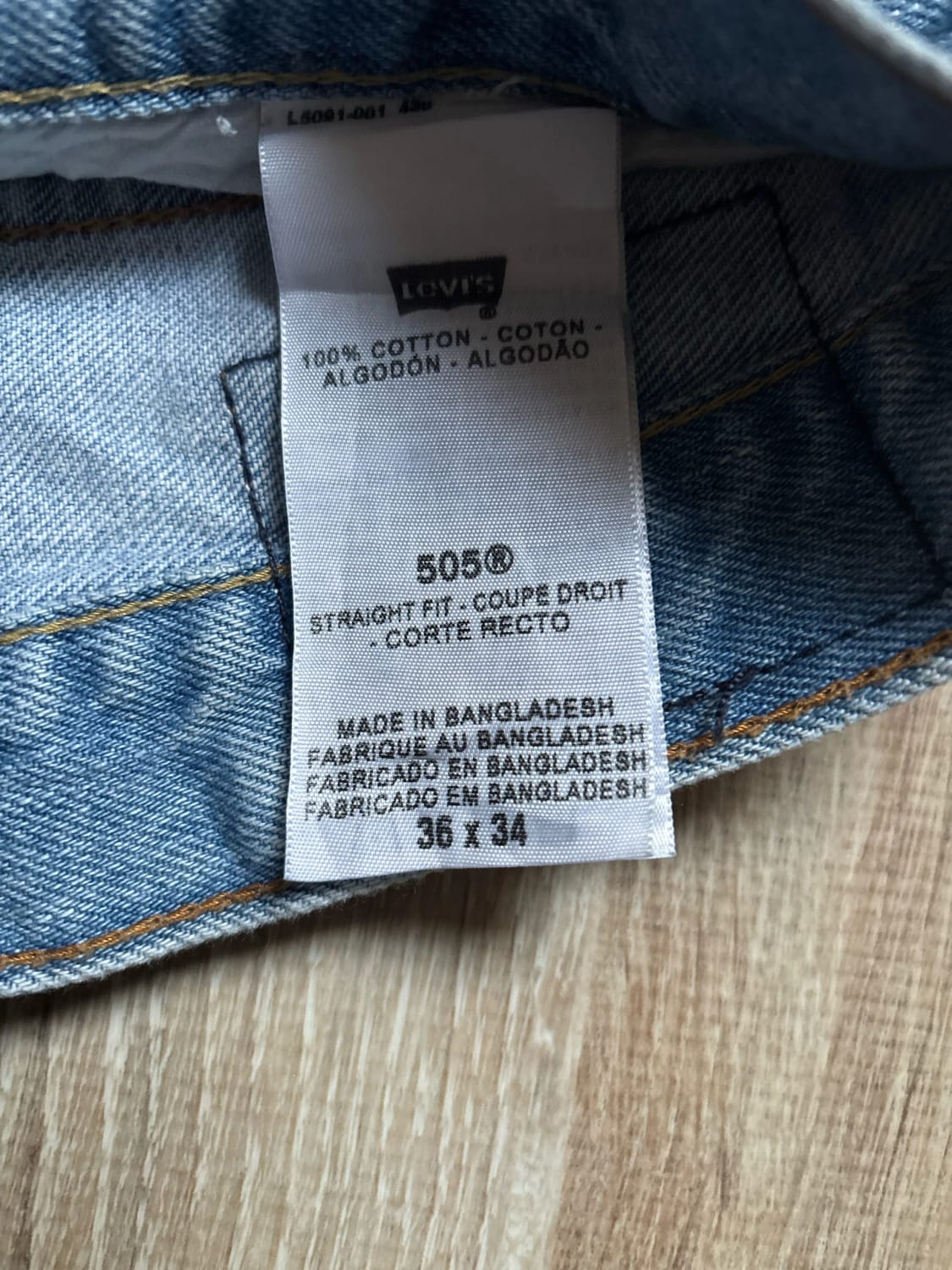 đź›’Jeans Levi's 505 W36 L34đź›’