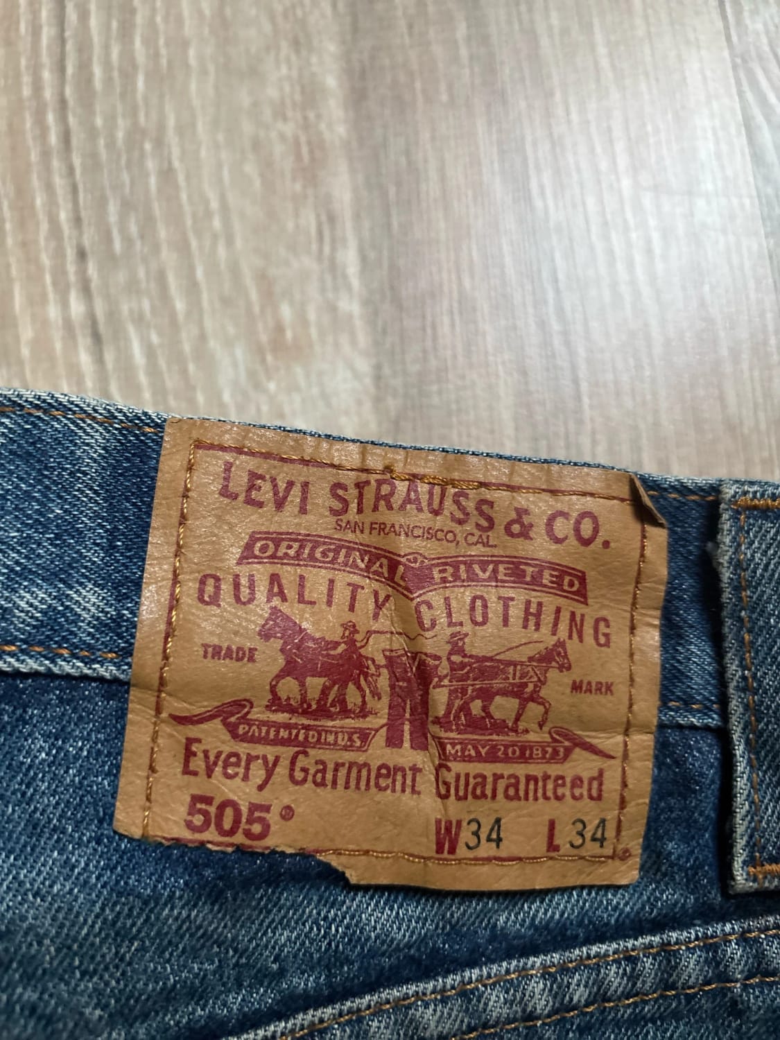 đź›’Jeans Levi's 505 W34 L34đź›’