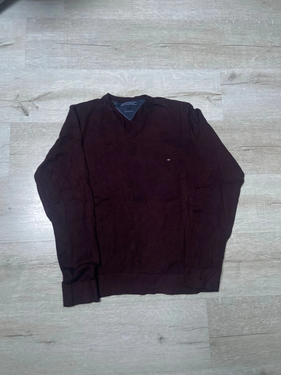 đź›’Pull Tommy Hilfiger XL Bordeauxđź›’