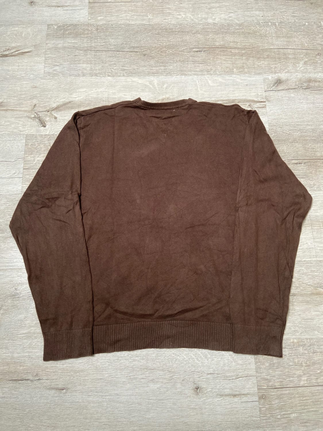 đź›’Pull Tommy Hilfiger XL Marron Col Vđź›’
