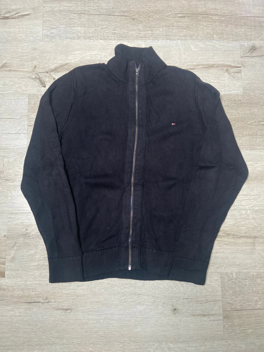 🛒Pull Tommy Hilfiger XL Noir Zippé🛒