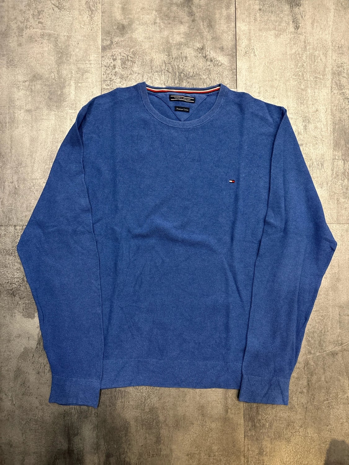 đź›’Pull Tommy Hilfiger Bleu Taille M đź›’