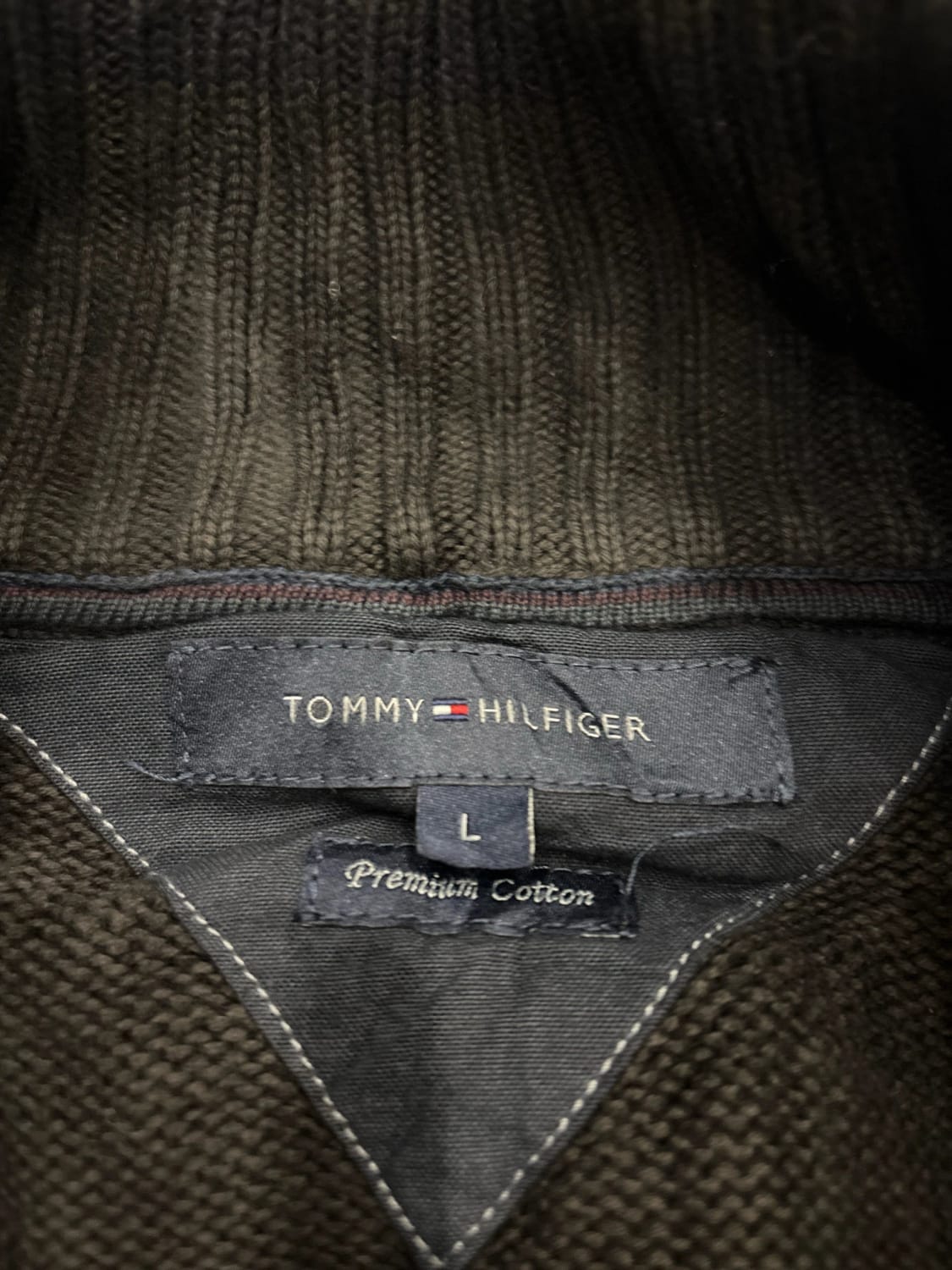 🛒Pull zippé Tommy Hilfiger Taille L🛒